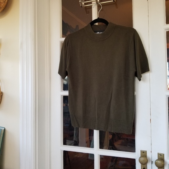 Vintage Sweaters - Super Soft Sweater in Olive Green